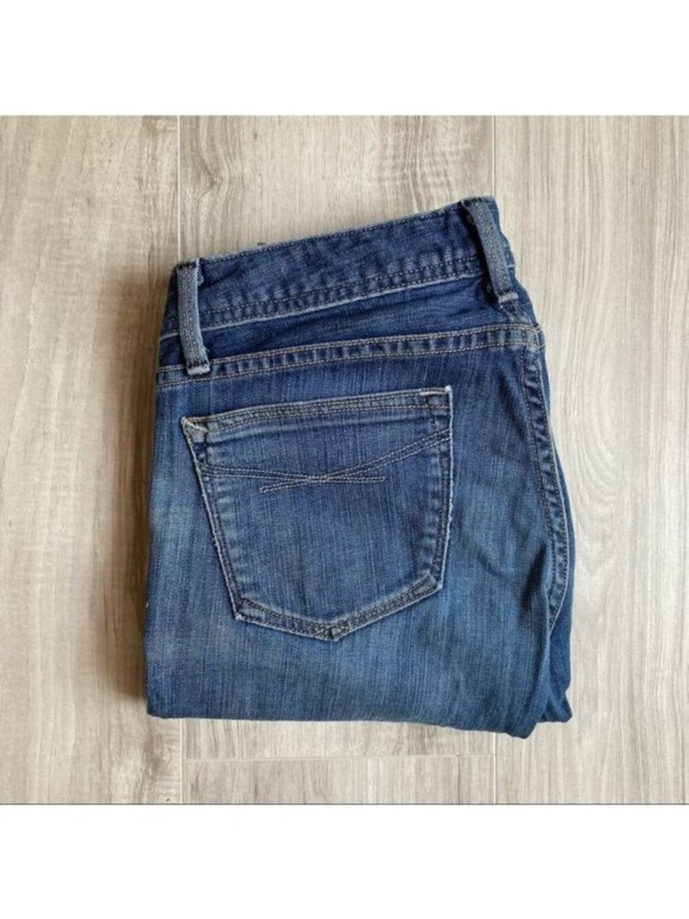 Gap Real Straight 25/0 stone wash jeans